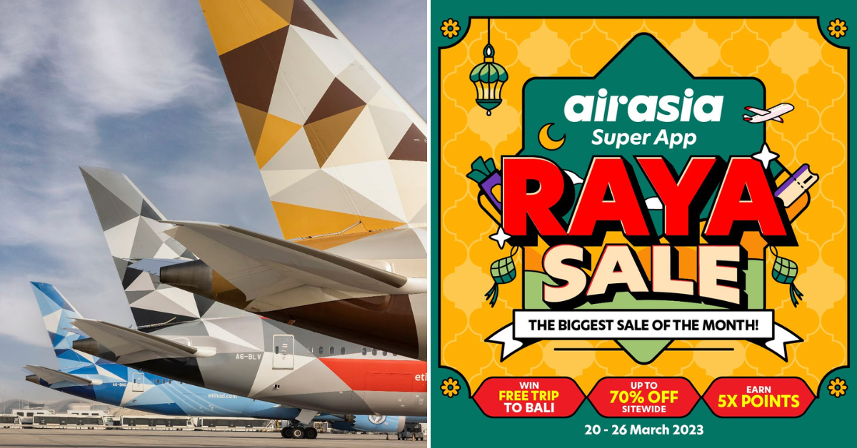 airasia BIGGEST Super App Raya Sale Is Back With Up To 70% Off Sitewide  (Flights, Hotels, Shop, Ride & More) - Travel Rookie